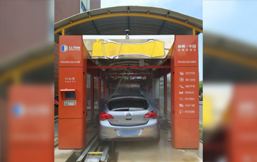 FX-80-11雙風機十一刷隧道式連續洗車機